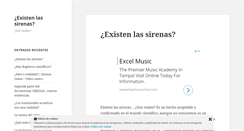 Desktop Screenshot of existenlassirenas.com